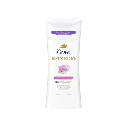 DOVE DEO STICK CALMING RITUAL WATERLILY 74 GM