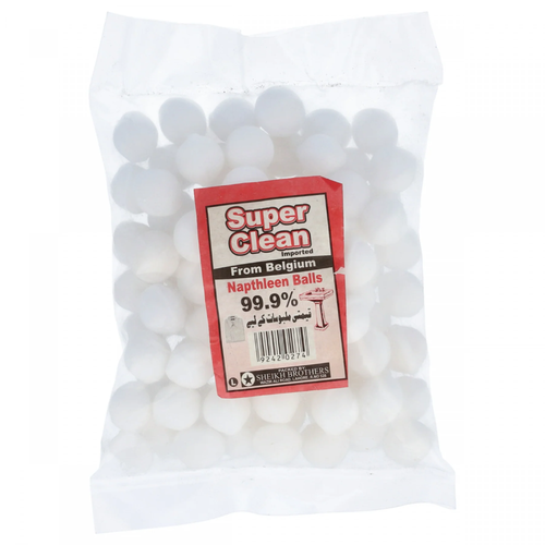 SUPER CLEAN NAPTHALINE BALLS PC