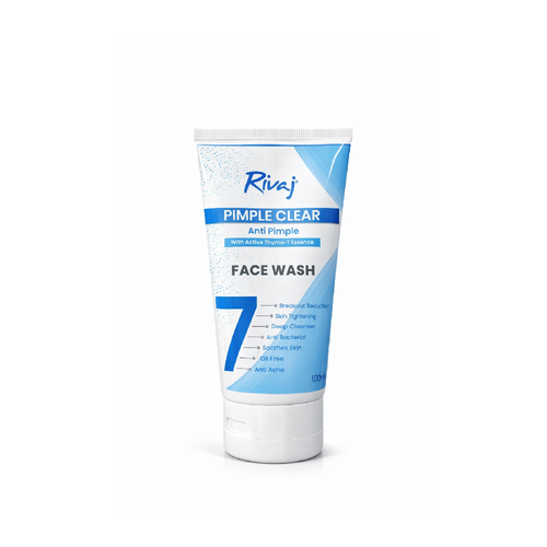 RIVAJ PIMPLES CLEAR ACTIVE THYMO FACE WASH 100ML