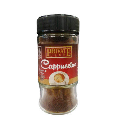 PRIVATE CLUB COFFEE CAPPUCCINO 50 GM