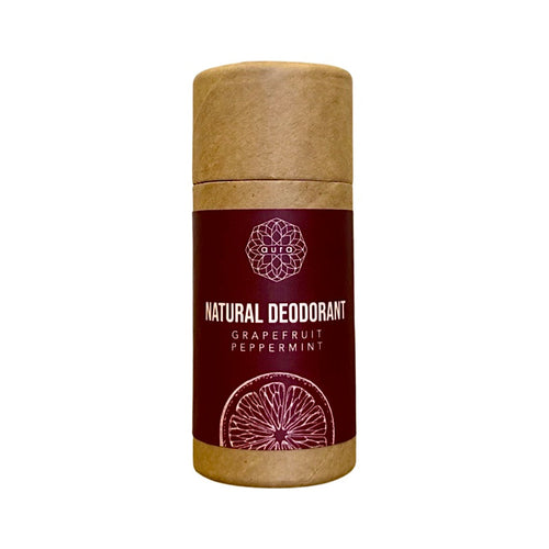 AURA GRAPEFRUIT PEPPERMINT NATURAL DEODORANT 50G