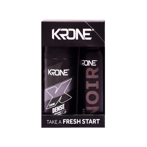 KRONE XTREME BODY SPRAY DENSE NOIR ASH TWIN GIFT PACK