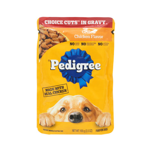 PEDIGREE DOG FOOD GRILLED CHICKEN 100 GM