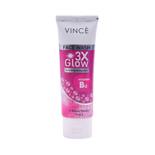 VINCE 3X GLOW FACE WASH 75 ML