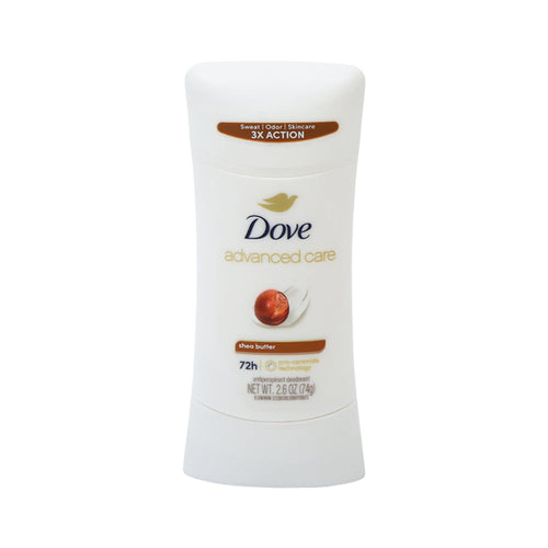 DOVE DEO STICK ADVANCED CARE SHEA BUTTER 74 GM