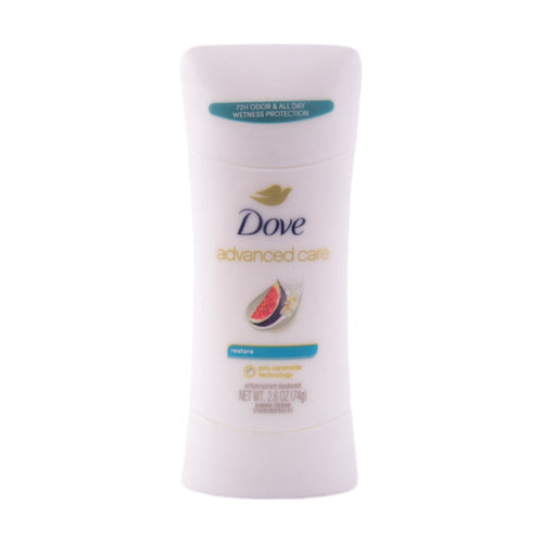 DOVE DEO STICK ADVANCED CARE RESTORE 74 GM
