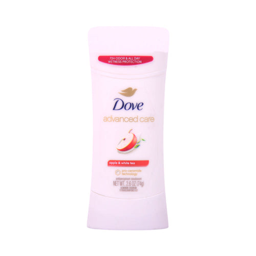 DOVE DEO STICK ADVANCED CARE APPLE & WHITE TEA 74 GM