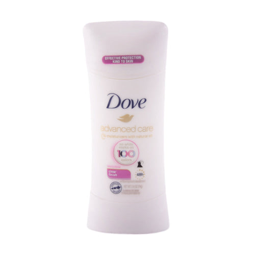 DOVE DEO STICK ADVANCED CARE INVISIBLE CLEAR FINISH 74 GM