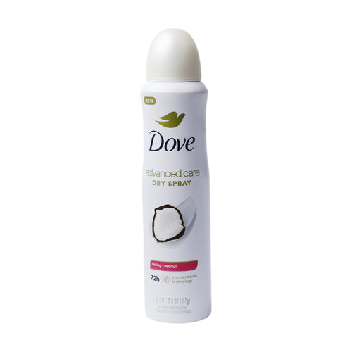 DOVE DEODORANT SPRAY ADVANCED CARE CARING COCONUT 107 ML
