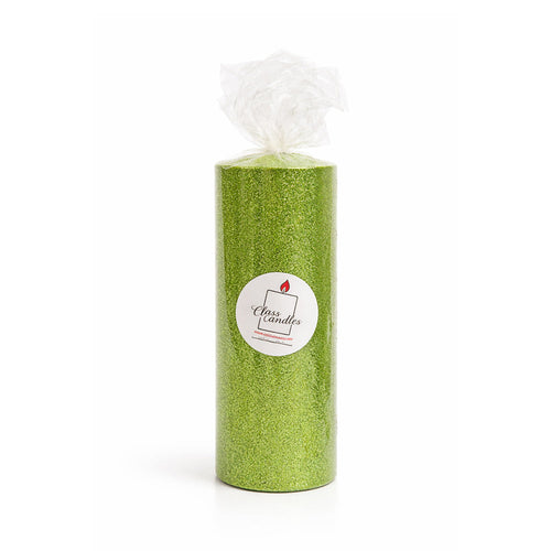 CLASSY CANDLE ROUND GLITTER EXTRA LARGE BASIC