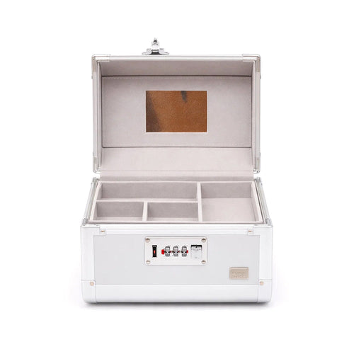 MONSCA ALUMINUM BEAUTY BOX 8INCH M23709-8