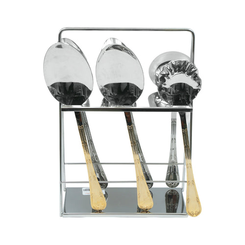 KITCHEN SPOON SET 7PC ALPEN BERG KK123