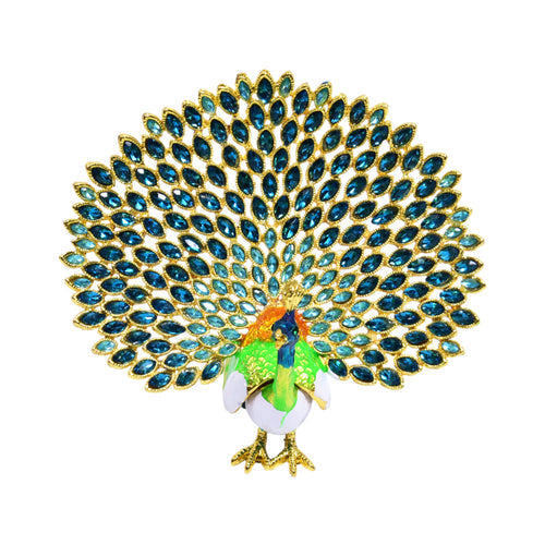 JEWELLERY BOX BEADS PEACOCK 9920