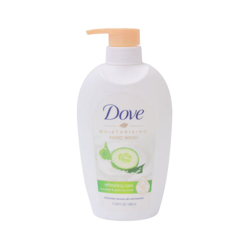 DOVE HAND WASH MOISTURISING CUCUMBER & GREEN TEA 500 ML