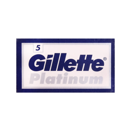 GILLETTE PLATINUM DOUBLE BLADE 5PC BOX
