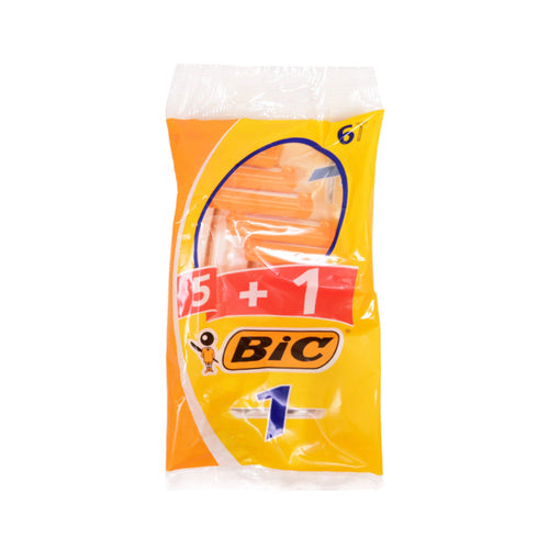 BIC 6 RAZOR PACK