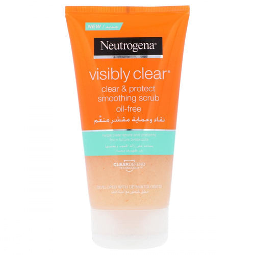 NEUTROGENA VISIBLY CLEAR SPOT PROOF SMOOTHING SCRUB 150 ML
