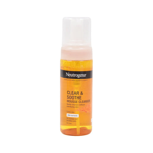 NEUTROGENA MOUSSE CLEANSER CLEAR & SOOTHE 150 ML