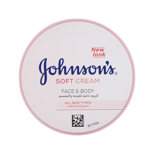 JOHNSONS SKIN SOFT CREAM FACE & BODY 200 ML
