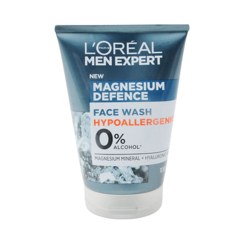 LOREAL MEN MAGNESIUM DEFENCE FACE WASH 100ML