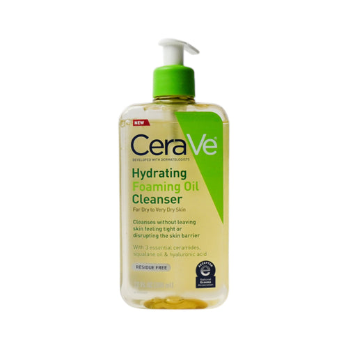CERAVE HYDRATING FOAMING OIL CLEANSER FOR DRY TO VDRY 355ML
