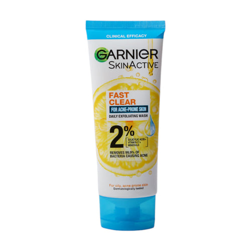 GARNIER SKIN ACTIVE FAST CLEAR FACE WASH 100ML