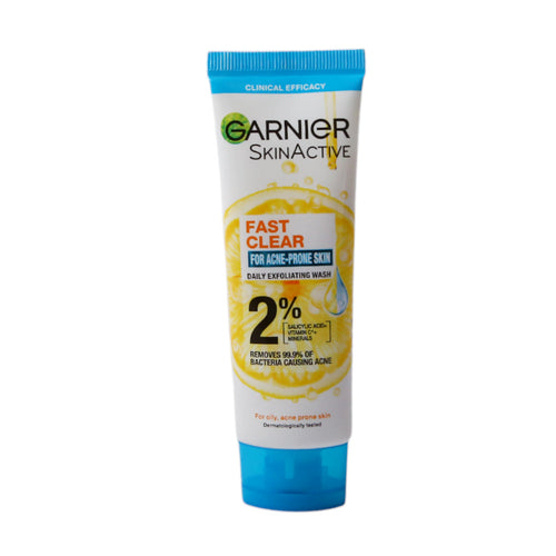 GARNIER SKIN ACTIVE FAST CLEAR FACE WASH 50ML