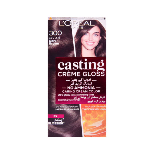 LOREAL CASTING 300 DARK BROWN - PAK