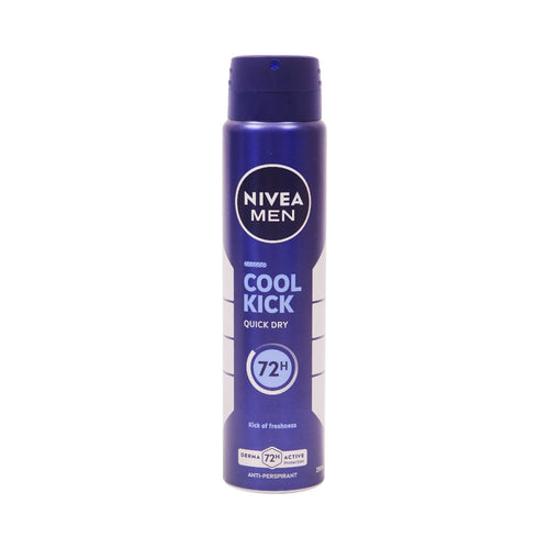 NIVEA MEN DEODORANT COOL KICK QUICK DRY 72H 250 ML