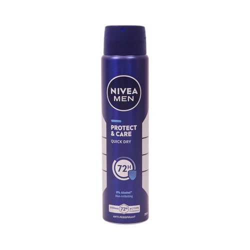 NIVEA MEN DEODORANT PROTECT & CARE QUICK DRY 72H 250 ML