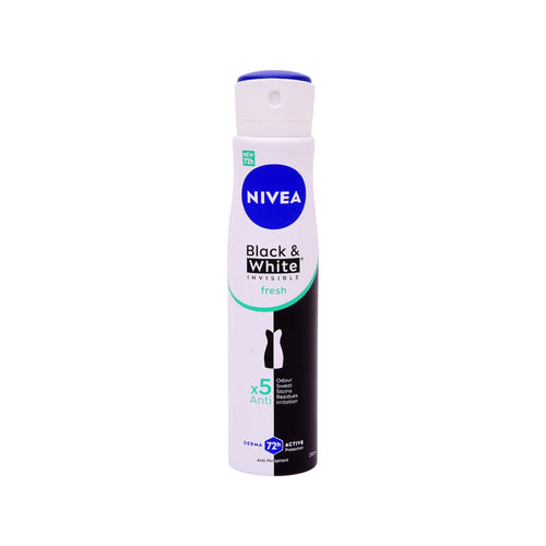 NIVEA DEODORANT BLACK & WHITE INVISIBLE FRESH 250 ML