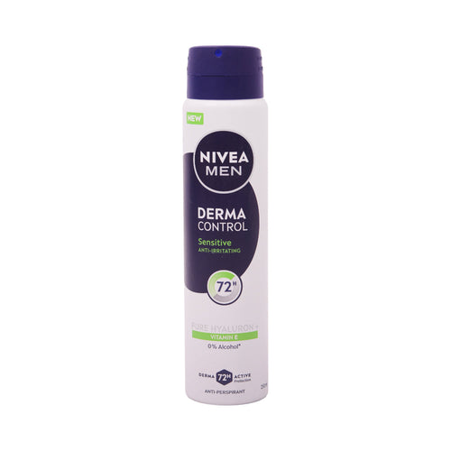 NIVEA MEN DEODORANT DERMA CONTROL VIT-E 72H 250 ML