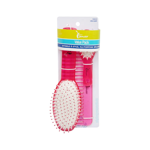 DANCER HAIR BRUSHES & COMB SET