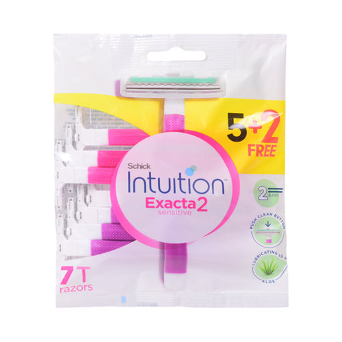 SCHICK EXACTA 2 5+2 FREE RAZORS PACK