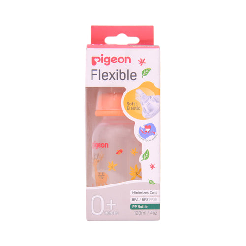 PIGEON BABY FEEDING BOTTLE FLEXIBLE DEER 0M+ 120 ML 79399