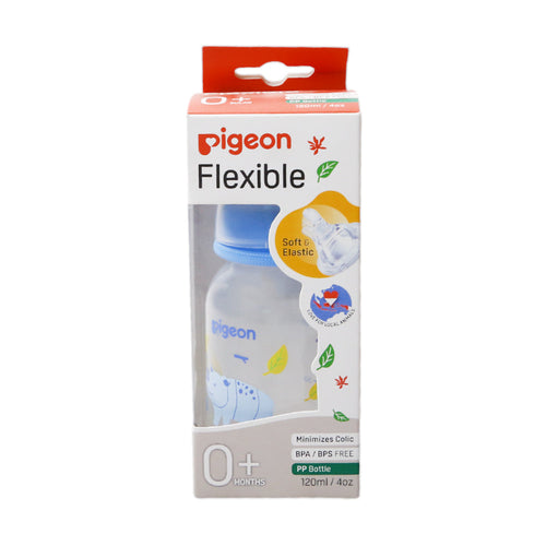 PIGEON BABY FEEDING BOTTLE FLEXIBLE 0M+120 ML 79403