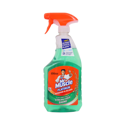 MR MUSCLE CLEANER WINDOW & GLASS VINEGAR 750 ML