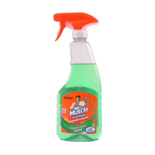 MR MUSCLE CLEANER PLATINUM WINDOW & GLASS 500 ML