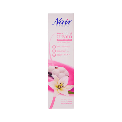 NAIR HAIR REMOVER CREAM SMOOTHING BIKNI & UNDERARM 100 ML