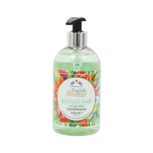ENGLISH BREEZE HAND WASH MOUNTAIN HERBS 500 ML