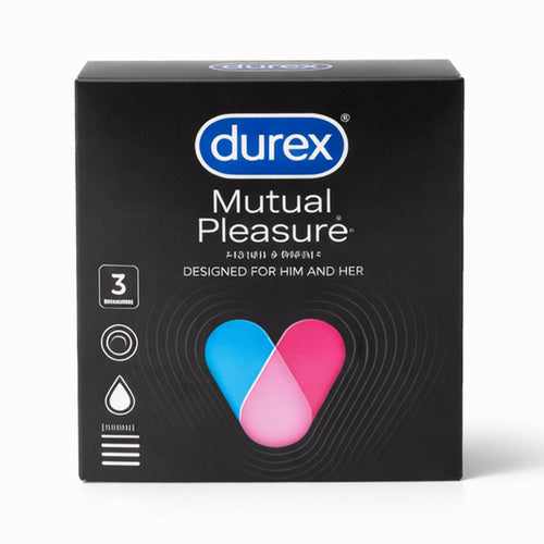 DUREX CONDOM MUTUAL PLEASURE 3PK