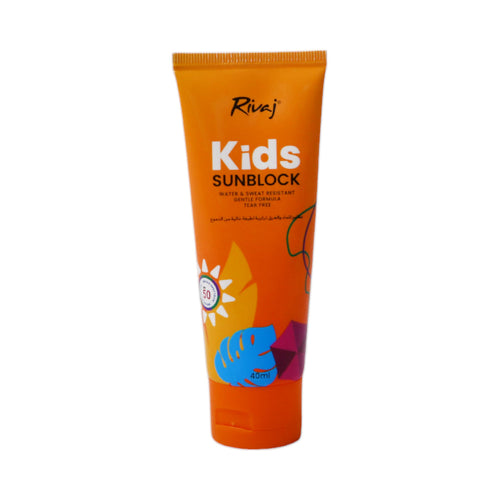 RIVAJ SPF50 KIDS SUN BLOCK 40 ML