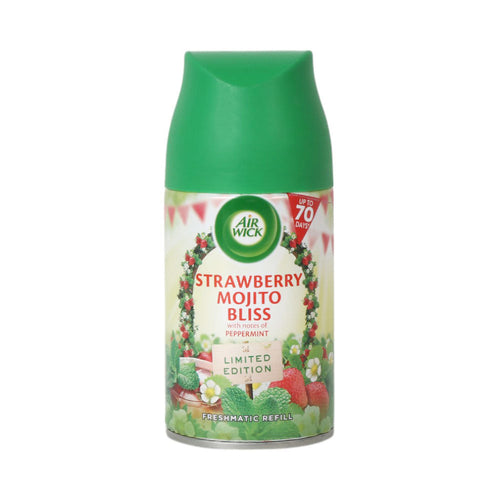 AIR WICK AIR FRESHNER STRAWBERRY MOJITO BLISS 250 ML