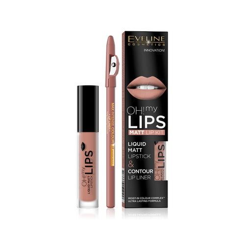 EVELINE OH! MY LIPS NEUTRAL NUDE 01