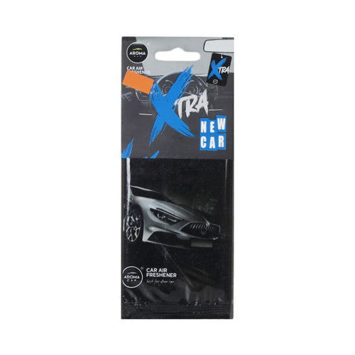 AROMA CAR XTRA CAR AIR FRESHENER NEW CAR