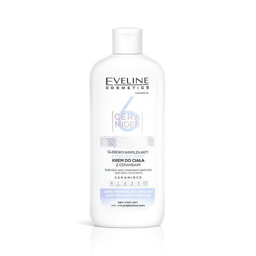 EVELINE DEEPLY MOISTURIZING, EMOLLIENT BODY CREAM WITH 6 CER