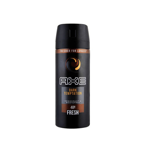 AXE DEODORANT DARK TEMPTATION DARK CHOCOLATE SCENT 150 ML