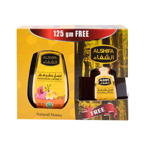 AL SHIFA HONEY NATURAL PACK 2PC 625 GM