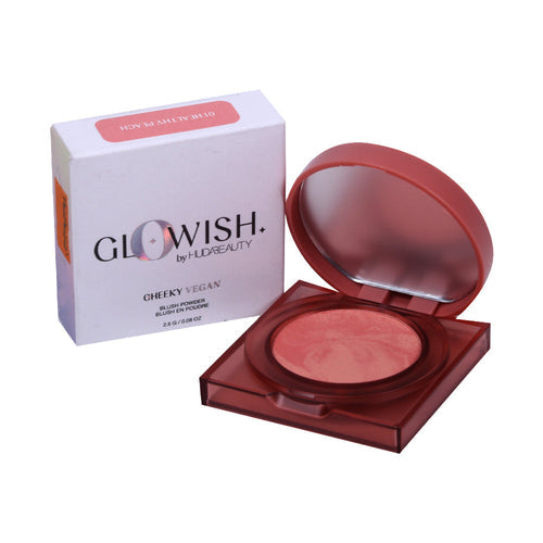 HUDA BEAUTY CHEEKY VEGAN POWDER ( 01 HEALTHY PEACH )
