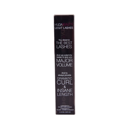 HUDA BEAUTY LEGIT LASHES DOUBLE MASCARA